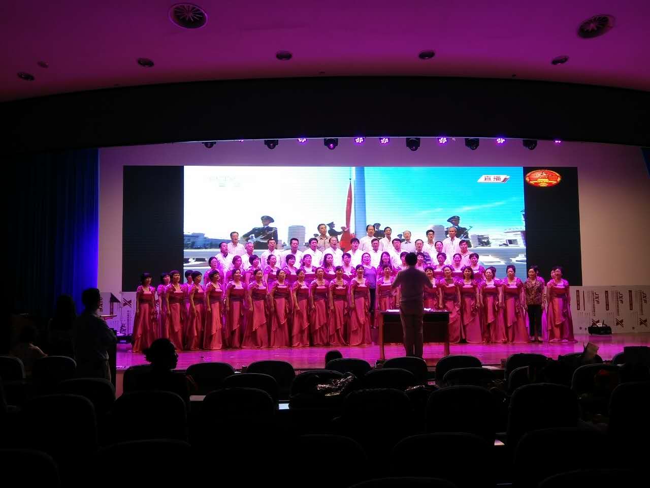 合肥績溪路安徽醫(yī)科大學(xué)附屬醫(yī)院室內(nèi)P4全彩屏