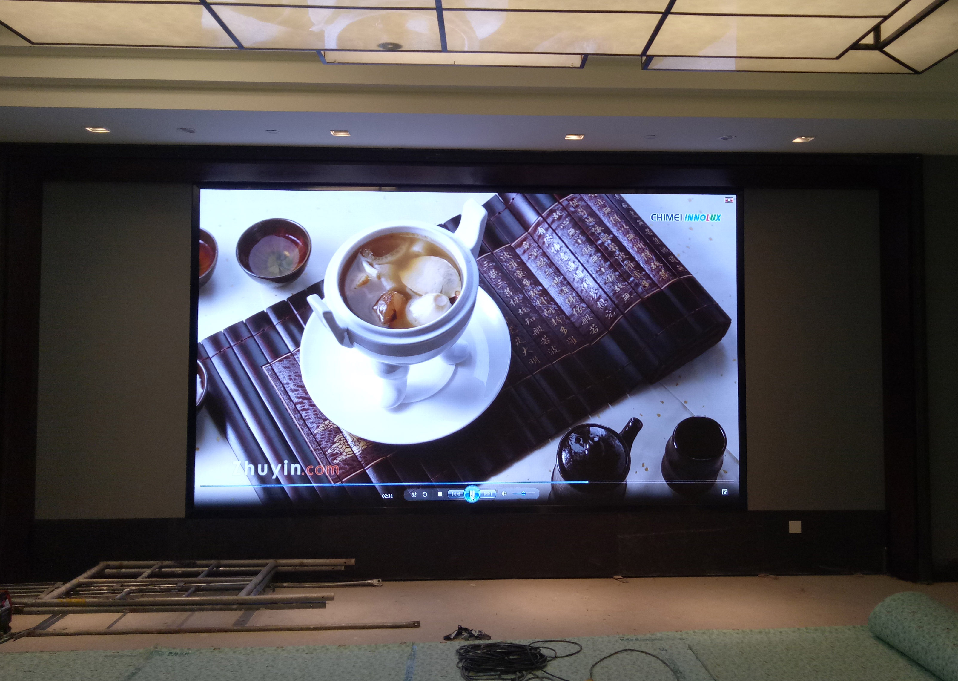 九華山東崖賓館P2.5室內(nèi)全彩 九華山東崖賓館P2.5室內(nèi)全彩