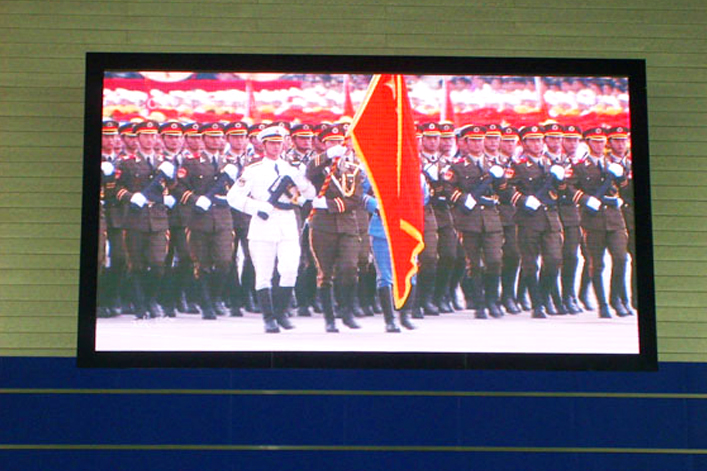 合肥汽車站P4全彩顯示屏