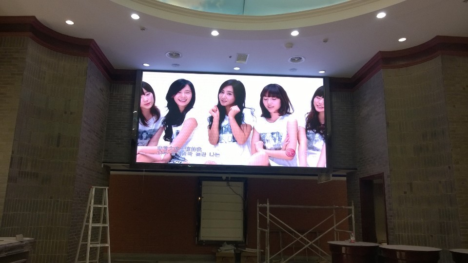 滁州鳳陽(yáng)橫店電影城P4全彩顯示屏