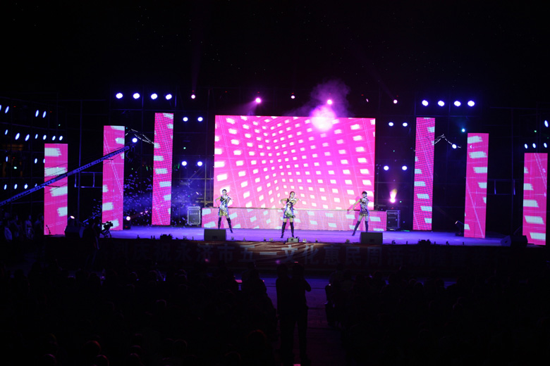 室內(nèi)P5全彩租賃屏